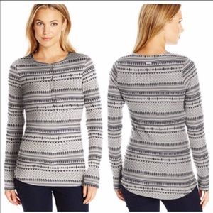 Columbia Aspen lodge Jacquard henley